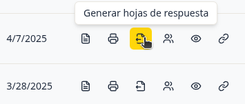Generar Formatos de Preguntas