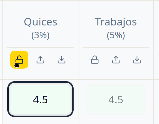 Editar de notas